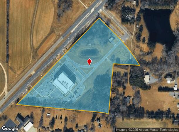 2420 N Main St, Fuquay Varina, NC Parcel Map