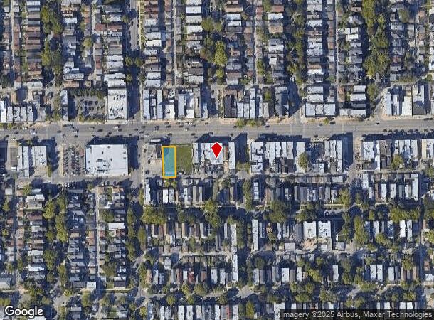  3573 W Fullerton Ave, Chicago, IL Parcel Map