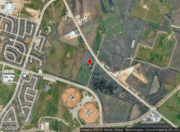  1722 Lightner Ln, Temple, TX Parcel Map