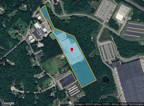 630 Douglas St, Uxbridge, MA Parcel Map