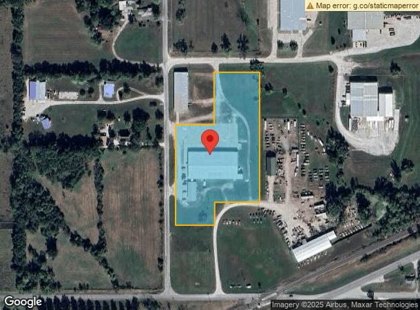  210 S Catalpa St, Garnett, KS Parcel Map