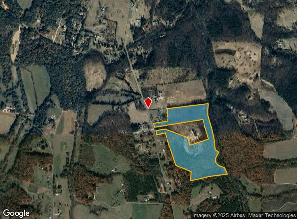  3523 Walling Dr, Newton, NC Parcel Map