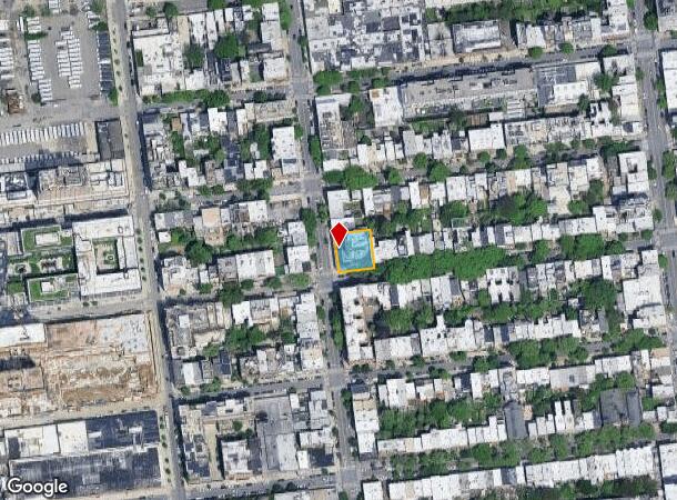  200 Franklin St, Brooklyn, NY Parcel Map