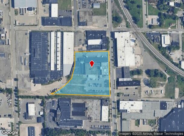  1435 Buchanan Ave Sw, Grand Rapids, MI Parcel Map