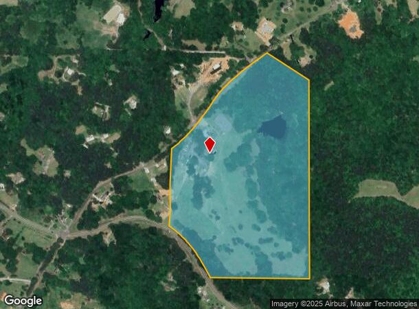 480 Bishop Rd, Ball Ground, GA Parcel Map