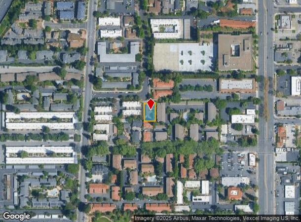 166 Michael Dr, Campbell, CA Parcel Map