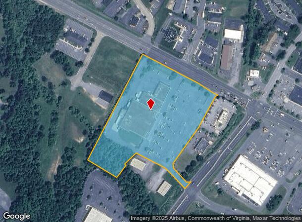 109 Lew Dewitt Blvd, Waynesboro, VA Parcel Map
