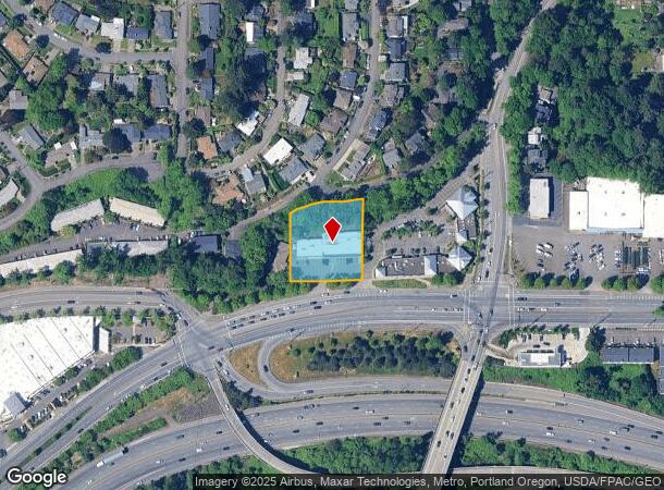  7461 Sw Barbur Blvd, Portland, OR Parcel Map