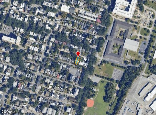  540 E Taylor St, Savannah, GA Parcel Map