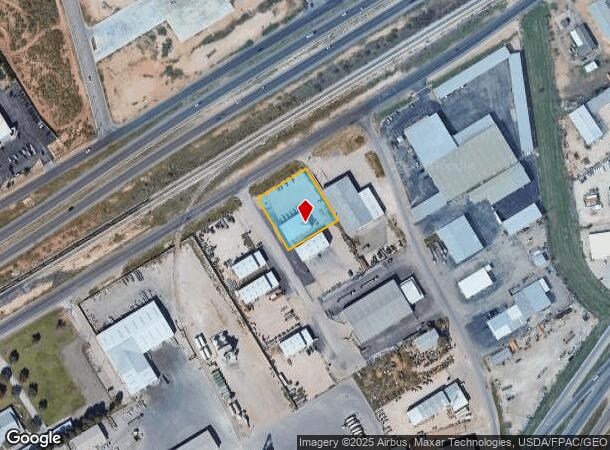  2001 Westar Rd, Midland, TX Parcel Map