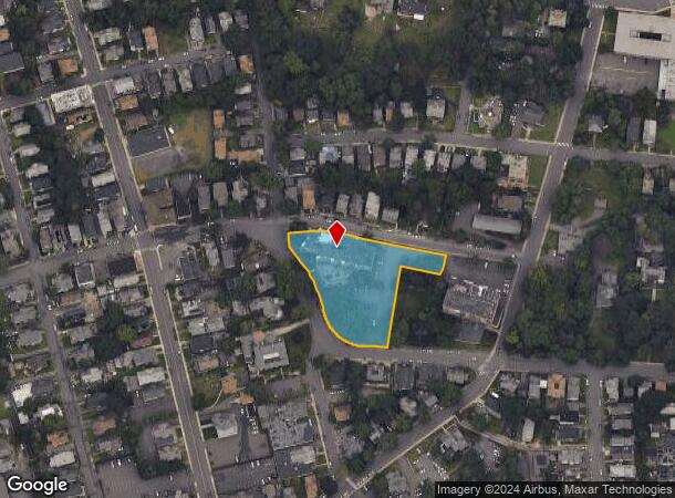  170 Hillside Ave, Waterbury, CT Parcel Map