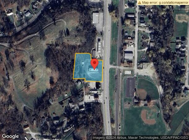  3740 Louisa Rd, Catlettsburg, KY Parcel Map