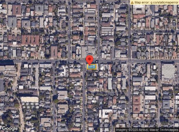  2634 E 4Th St, Long Beach, CA Parcel Map