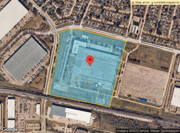  3000 Skyline Dr, Mesquite, TX Parcel Map