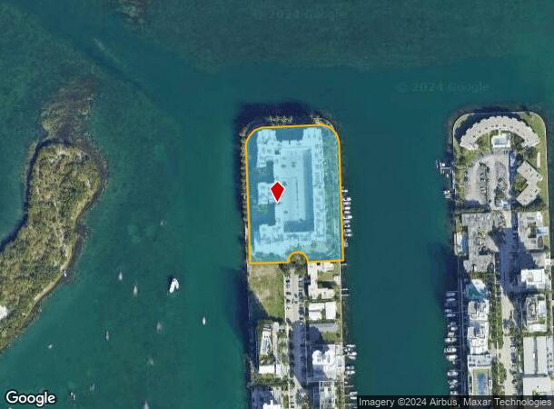  8000 West Dr, North Bay Village, FL Parcel Map