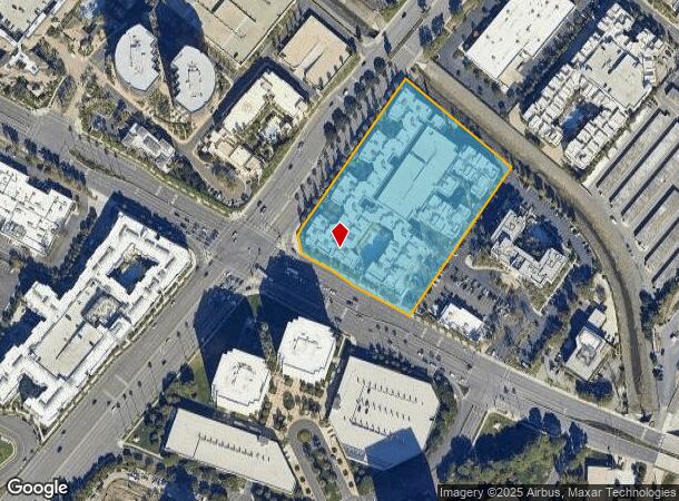 2803 Main St, Irvine, CA Parcel Map