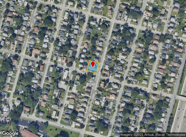 251 Magnolia St, Cranston, RI Parcel Map