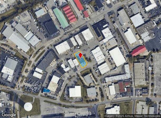  1143 Commercial Dr, Lexington, KY Parcel Map