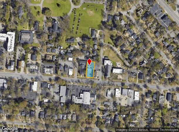 2927 Devine St, Columbia, SC Parcel Map