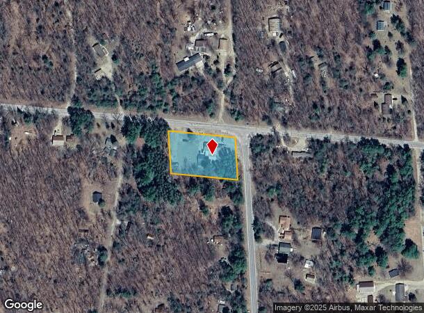 W10707 Benson Lake Rd, Amberg, WI Parcel Map