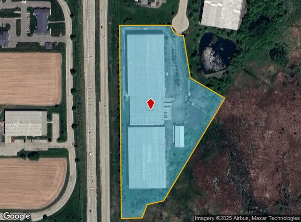  120 Corporate Dr, Beaver Dam, WI Parcel Map