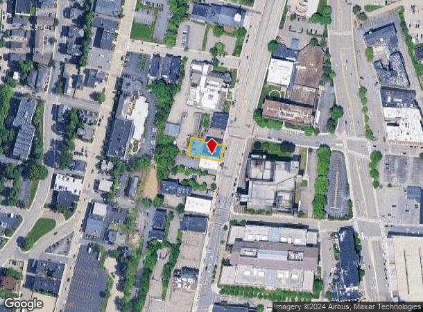  146 Main St, Worcester, MA Parcel Map