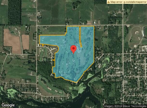  100 Club House Dr, Clintonville, WI Parcel Map