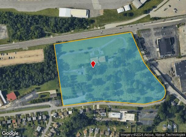  2615 Old Elizabeth Rd, West Mifflin, PA Parcel Map