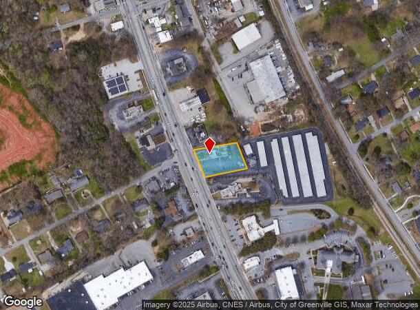  116 N Main St, Mauldin, SC Parcel Map