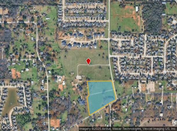 8110 Russell Curry Rd, Arlington, TX Parcel Map