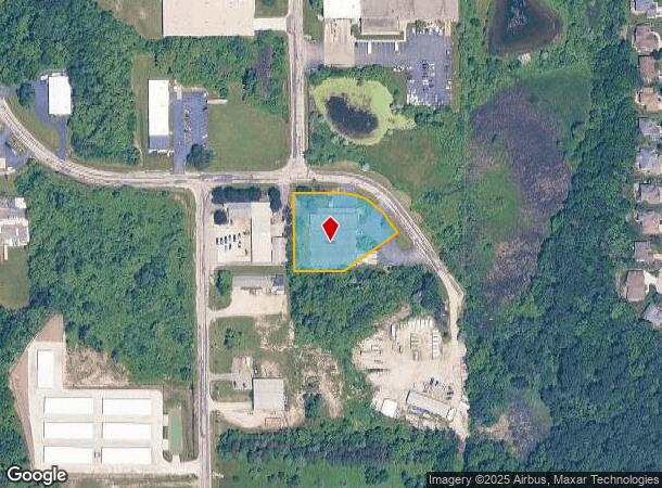  19235 84Th St, Bristol, WI Parcel Map