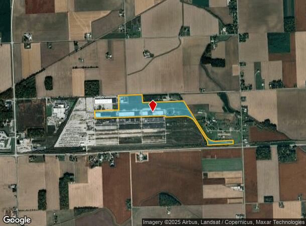 15202 Edgerton Rd, New Haven, IN Parcel Map