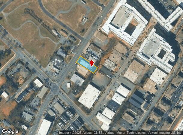  2501 S Tryon St, Charlotte, NC Parcel Map
