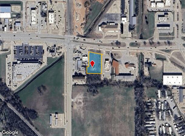  6 E Main St, Yukon, OK Parcel Map