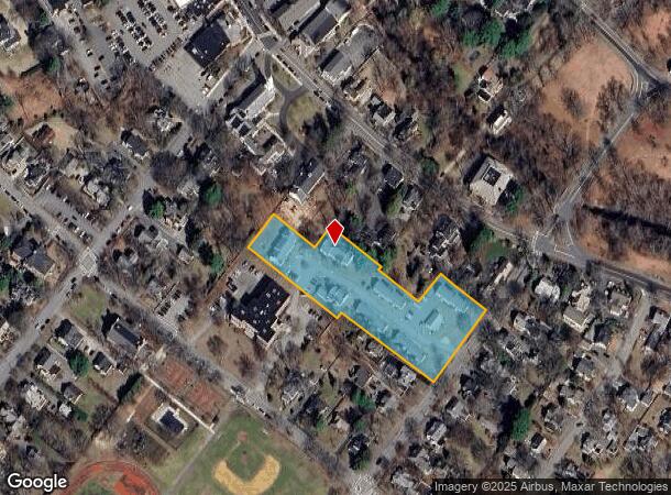 34 Everett St, Concord, MA Parcel Map