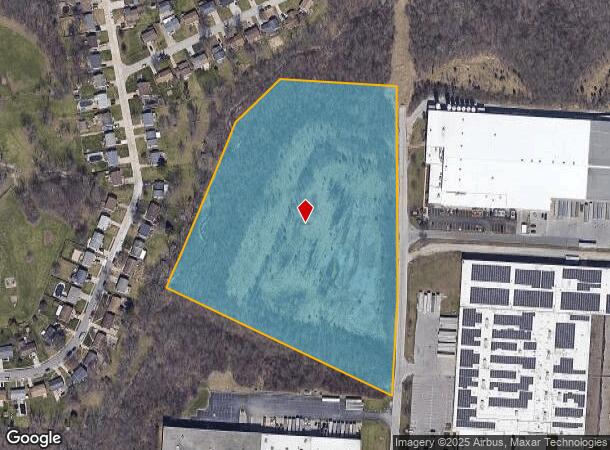  7980 Vulcan Dr, Florence, KY Parcel Map