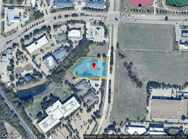 4241 Marsh Ln, Carrollton, TX Parcel Map