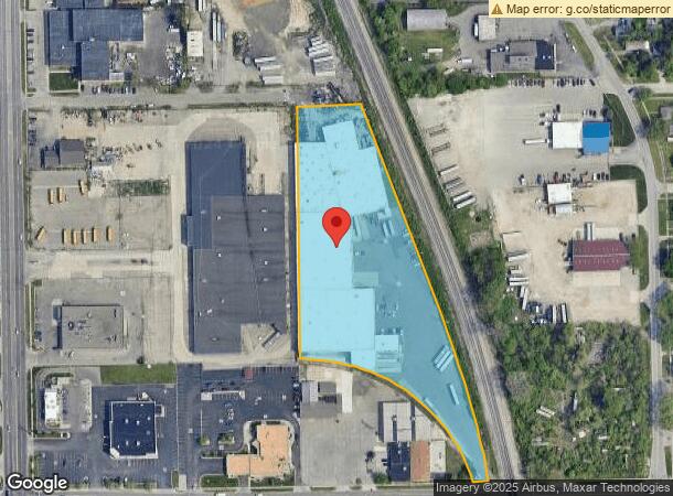  2945 Davison Rd, Flint, MI Parcel Map