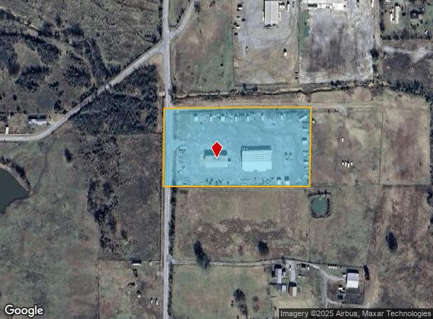  1000 Alderson Industrial Rd, Mcalester, OK Parcel Map