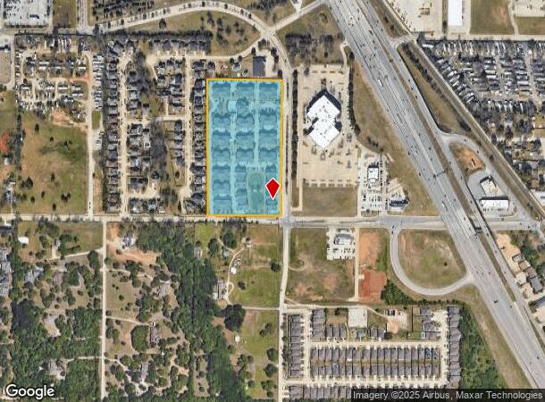  1021 Point Vista Rd, Hickory Creek, TX Parcel Map