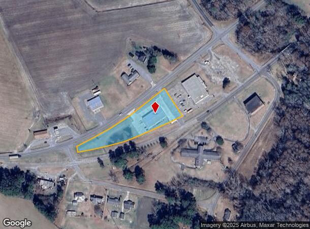 7102 Nc Highway 32 N, Roper, NC Parcel Map