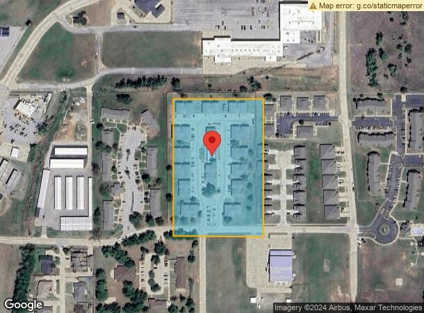  201 W Almar Dr, Chickasha, OK Parcel Map