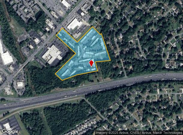  706 Huffman Mill Rd, Burlington, NC Parcel Map