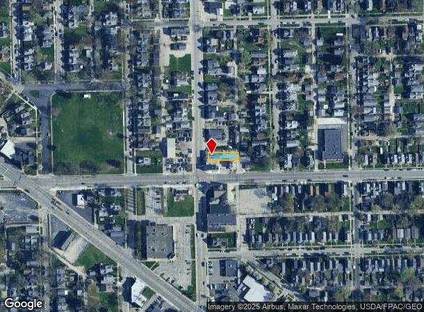  743 E Broadway St, Toledo, OH Parcel Map