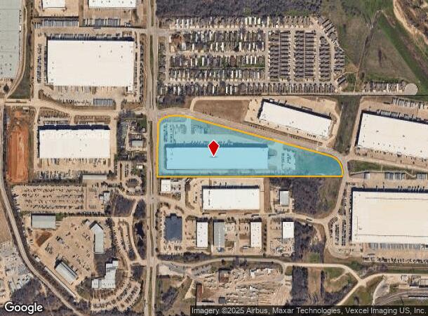  5250 Frye Rd, Irving, TX Parcel Map