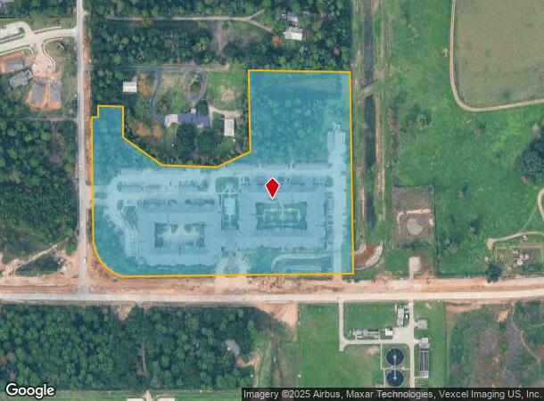 2627 S Cherry St, Tomball, TX Parcel Map