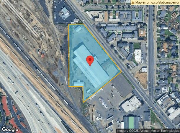  2655 N Weber Ave, Fresno, CA Parcel Map