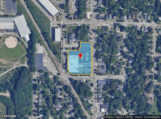  900 Clancy Ave Ne, Grand Rapids, MI Parcel Map