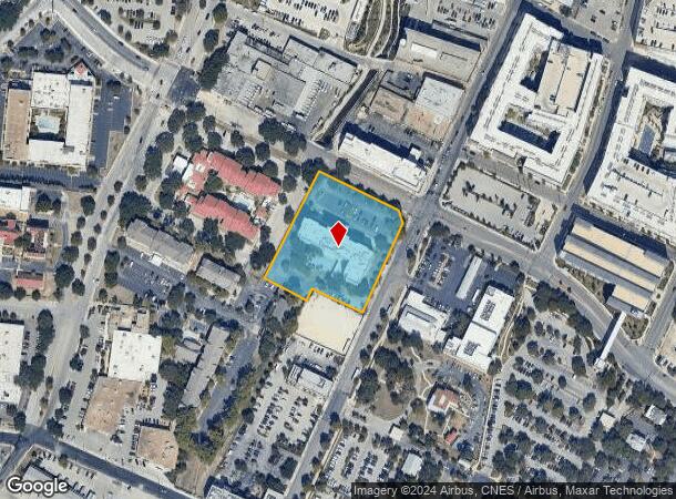  100 W Cesar E Chavez Blvd, San Antonio, TX Parcel Map