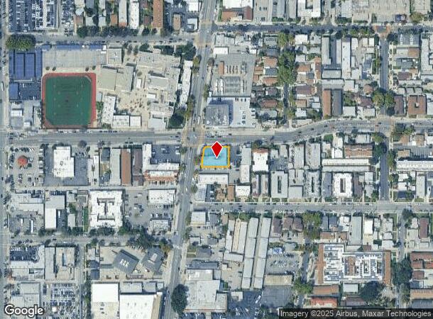  1100 S Glendale Ave, Glendale, CA Parcel Map